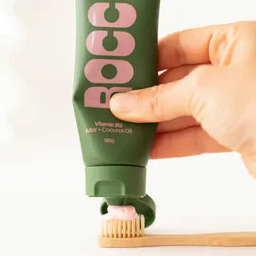 Rocc Naturals Vitamin B12 Mint + Coconut Oil Toothpaste