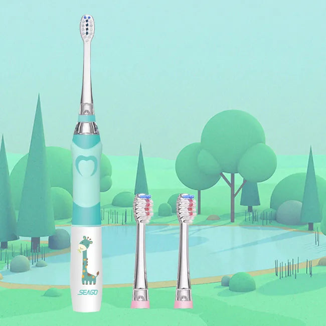 Seago Kids Electric Toothbrush SG-977 Green