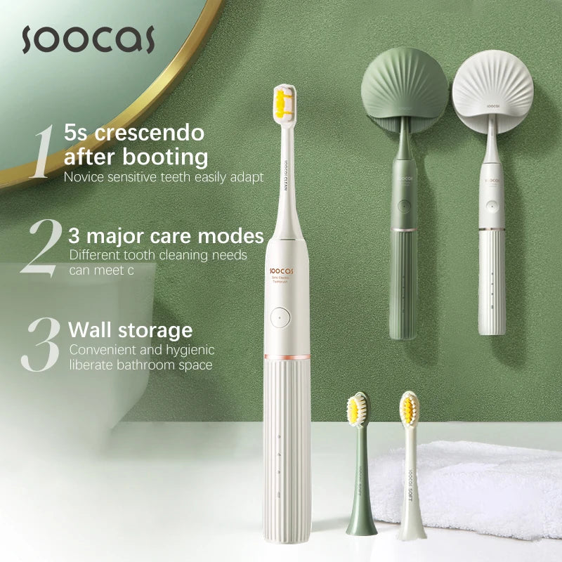 SOOCAS D2 Sonic Electric Toothbrush Features