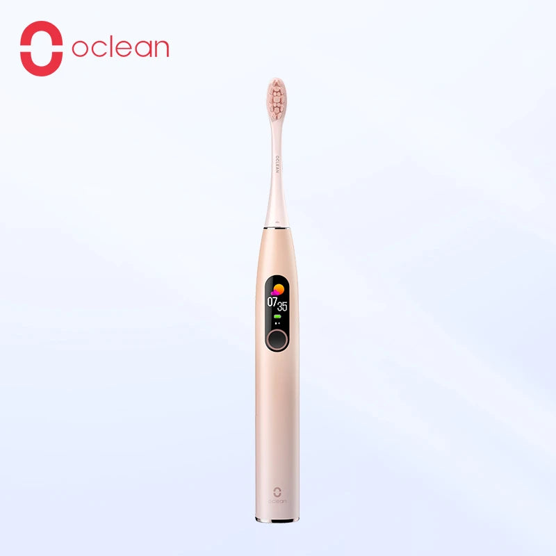 Oclean X Pro Electric Toothbrush Pink Front