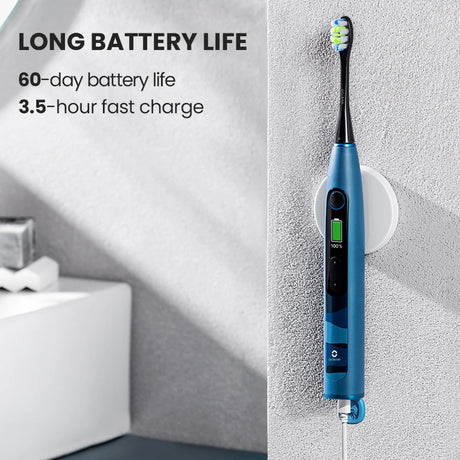 Oclean XS Smart Electric Toothbrush Battery Life